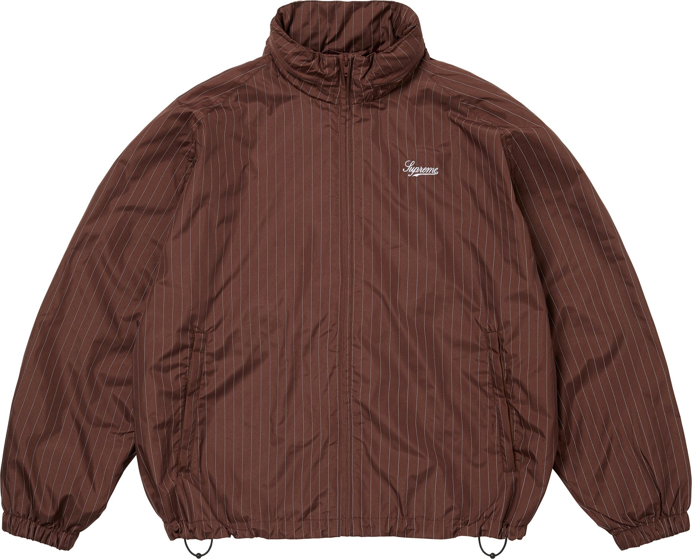Reflective Pinstripe Track Jacket view 22